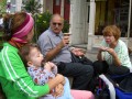 With Grandma Sara and Grandpa Yossi IV